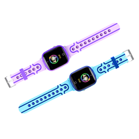 Reloj Inteligente para Niños con Banda de Silicona Cuadrada, SIM 2G, Videollamada, SOS, Cámara, Rastreador LBS, Personalizable
