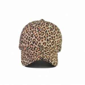 Spring Summer Fashion Trendy Women Vegan Suede Leopard Baseball Cap Spring Summer Sunshade Outdoor Sports <b>Hat</b> - Product Image 2