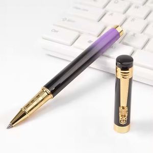 Stylo bille haut de gamme à succès, dégradé rouge et bleu, idéal pour les cadeaux ou les articles promotionnels - Product Image 5