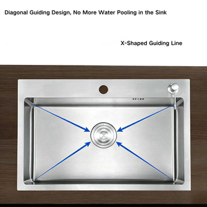 <span class=keywords><strong>อ่าง</strong></span><span class=keywords><strong>ล้าง</strong></span><span class=keywords><strong>จาน</strong></span>ครัวแบบชิ้นเดียว สแตนเลส 304 ขัดเงา งานแฮนด์เมด สไตล์โมเดิร์น สำหรับ<span class=keywords><strong>ล้าง</strong></span><span class=keywords><strong>จาน</strong></span>และผัก - Product Image 4