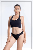 U387 Autocollants personnalisés de haute qualité, logo, string taille basse, lingerie sensuelle femme, culottes en coton pour femmes