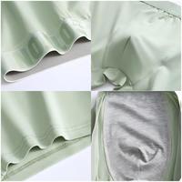 Lot de 3 boxers tricotés pour hommes en viscose et coton, taille mi-haute, respirants, antibactériens et écologiques, fabrication chinoise