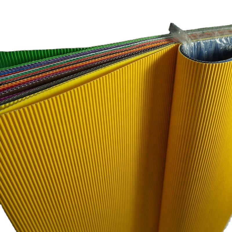 Manufacture Supply Custom Designed Color Corrugated Cardboard Paper Sheet