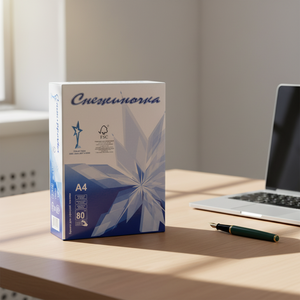 Carta A4 all'ingrosso di marca, 100% pura cellulosa vergine, carta per stampante e fotocopiatrice, bianca, per ufficio - Product Image 1