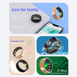 Nouvelle Arrivée 2025 – Bague Intelligente R11 Étanche IP68 avec Moniteur de Fréquence Cardiaque, Oxygène Sanguin, Suivi du Sommeil, Compteur de Pas et Calories – Connectivité Santé et Sport - Product Image 5