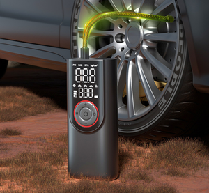 Compresseur d'air rechargeable, nouveau modèle, gonfleur de pneus 150 PSI pour voiture, vélo, ballon, 12V, <span class=keywords><strong>Abarth</strong></span>, voiture, moto, scooter, vélo, pneu de vélo - Product Image 4