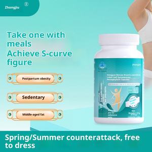 كبسولات إل-كارنيتين وورق اللوتس والجينوستيما بنتافيلوم وبذور الكاسيا، مكملات عشبية هونغيو بانكاو لإنقاص الوزن وتحسين الهضم للبالغين - Product Image 5