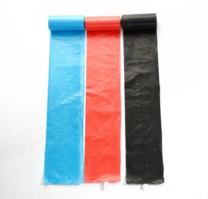 Usa e getta all'ingrosso stand up spazzatura lavello della cucina cestino sacchetto di immondizia con foro di perforazione - Product Image 4