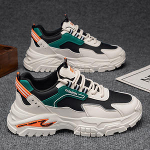 Chaussures de sport décontractées pour hommes, nouvelle collection été 2026, antidérapantes, légères, respirantes, imperméables, en maille, style chunky pour la marche - Product Image 5