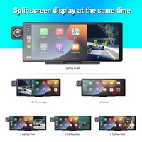Kamera Dasbor Mobil Android Carplay IPS 10,26 Inci Resolusi 2K Fitur Monitor Mobil Sentuh Rotasi 140 °   Perekam Video Sudut Pandang Lebar