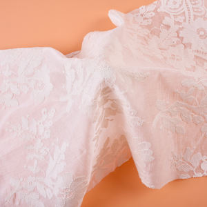 Текстильная ткань белая вышивка швейцарские шифоновые петельки 100% хлопок вышивка ткань женская одежда египетская хлопчатобумажная ткань - Product Image 5