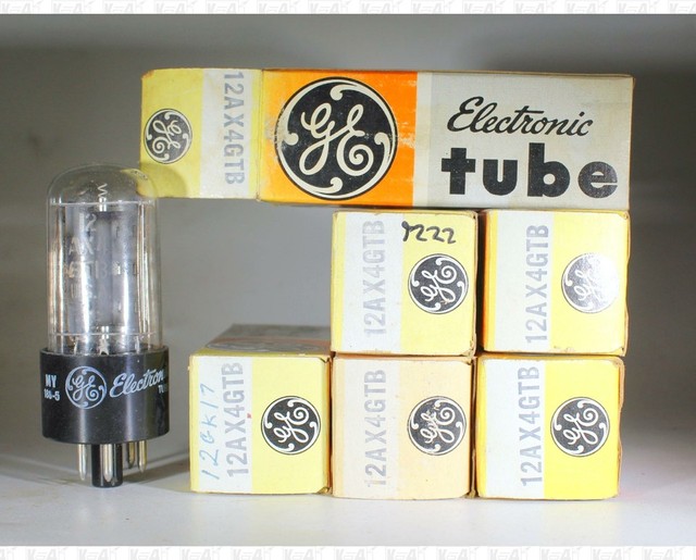 neral 12AX4GTB 12AX4 Vacuum Tubes Made In NOS Lot Of 6 Box