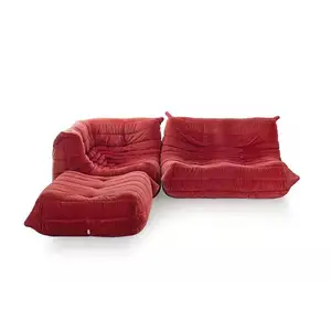 الحديثة تصميم أريكة لغرفة المعيشة الاقسام أريكة صالة قطيفة مجروشة طقم أريكة تصاميم
