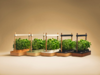 Mini système hydroponique ABS de 2e génération avec chargement USB pour usage domestique/bureau, plantes d'intérieur et de cuisine