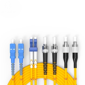 Customizable OS2 Fiber Optic Cable <strong>SC</strong>/LC/<strong>FC</strong>/ST PVC/LSZH <strong>Patchcord</strong> Media Convertor Panel Box Fiber Jumper for FTTX - Product Image 1