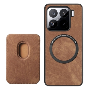 Funda trasera de piel Retro a la moda para <span class=keywords><strong>Xiaomi</strong></span> 15/15 <span class=keywords><strong>Pro</strong></span>, para <span class=keywords><strong>Redmi</strong></span> <span class=keywords><strong>Note</strong></span> 14 funda de carga inalámbrica - Product Image 3