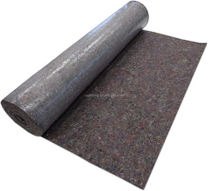 200G 1*25M Recyclé Peintre Polaire Couverture Antidérapant Polyester Tissu - Product Image 1