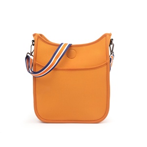Summer New Fashion Ladies' Neoprene Luxury Small Messenger Bag Open Closure Ladies' Crossbody Shoulder Bag 3pcs quantité minimale de commande - Product Image 1