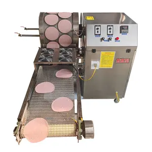 Linea di produzione di cottura di fogli di Injera elettrica automatica Wrapper Maker Mini macchina per la produzione di pasta per involtini primavera