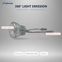 Lumières LED Pixel RGBW en plastique IP65 de 60 mm à 6 LED pour l'éclairage de Noël, des manèges et des carnavals