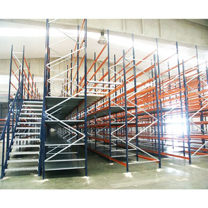 Zwaarbelastbaar magazijn mezzaninevloer stellingen systeem - Product Image 3