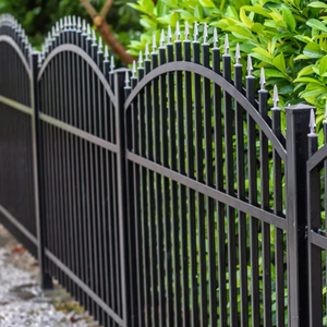 Clôture de sécurité tubulaire sur mesure Clôture tubulaire Clôture tubulaire en acier métallique de sécurité extérieure de sécurité - Product Image 4