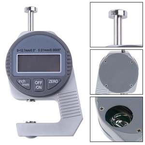เครื่องมือวัด0-12.7มม. เครื่องวัดความหนาไฟฟ้าผ้าโลหะดิจิตอลพลาสติกขนาดเล็กแบบมือถือ - Product Image 1