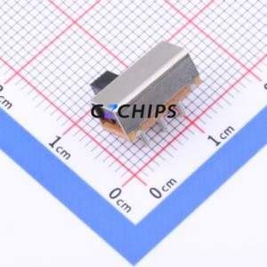 SK-12F04-G050 Slide Switch Through hole Component (THT) Switch Single Pole Double Throw Rectangle Pin Header PC Pin 12.2mm - Product Image 2