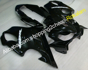 Kit de carénage pour moto, ensemble de carrosserie de couleur noire brillante, pour Honda CBR600 <span class=keywords><strong>F4i</strong></span> 2004 2005 <span class=keywords><strong>2006</strong></span> 2007 <span class=keywords><strong>CBR</strong></span> <span class=keywords><strong>600</strong></span> 600F4i - Product Image 1