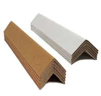 Protecteur d'angle en carton Kraft ondulé dur fort protecteur de bord de mur en carton de perle d'angle de papier