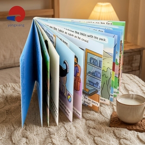 Impression personnalisée en usine de livres cartonnés pour enfants, livres illustrés pour enfants, livres <span class=keywords><strong>d</strong></span>'histoires pour enfants - Product Image 1