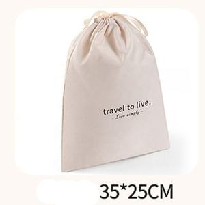 7 pièces sac de rangement de <span class=keywords><strong>voyage</strong></span> Portable organisateur de bagages multifonctionnel vêtements chaussures articles de toilette sac de rangement sac de rangement à fermeture éclair - Product Image 5