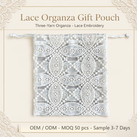 Pochette en organza à cordon avec logo personnalisé 13x18cm, sac à poussière en maille transparente pour cadeaux de mariage, OEM ODM faible MOQ 50 pièces usine