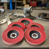 Disques à lamelles en céramique de qualité supérieure Dongtai Abrasive Tools, grain P40 P60 P80, support en fibre de verre, disque abrasif OEM ODM OBM