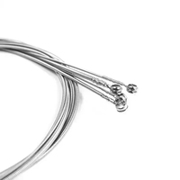 Normal Light Hexagonal Steel Nickel Alloy Wire Rust-proof 4 String Electric Bass Strings