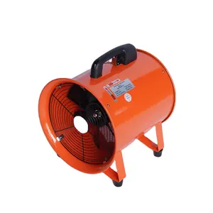 Kipas portabel listrik, Blower aliran aksial ventilasi udara industri 16 inci 400mm 220V 50/60Hz