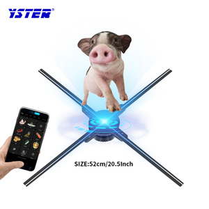 Giao Hàng Nhanh 50Cm 3D Hologram Fan Wifi Kết Nối Với Holographic Quảng Cáo Machineadvertising 3D Holographic Hiển Thị - Product Image 1