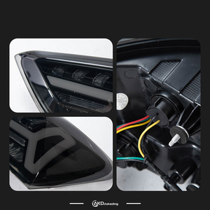 Fanale Posteriore AKD per Malibu <span class=keywords><strong>XL</strong></span> 2016-2022, Luci Posteriori con Indicatore di Direzione Dinamico, Luce Freno Rossa, Accessori Auto - Product Image 5