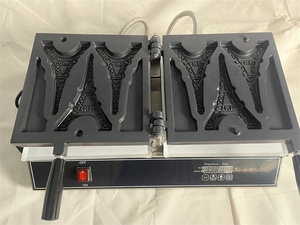 Machine à gaufres professionnelle en forme <span class=keywords><strong>de</strong></span> <span class=keywords><strong>Tour</strong></span> Eiffel, personnalisable, pour usage commercial ou domestique - Product Image 3