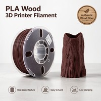 Filament d'imprimante 3D PLA WOOD Brand-Product - Diamètre 1,75 mm, double température 190°C/240°C, résistance à la traction 28 MPa, résistance à la flexion 62 MPa