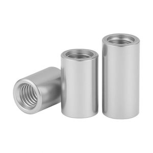 Écrous de raccordement hexagonaux en acier inoxydable 201 304, écrous de soudure cylindriques épaissis M4-M10 pour la fabrication métallique - Product Image 2