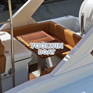 Bateau pneumatique de luxe de 10,6 m conçu en Italie, bateau pneumatique en aluminium de 35 pieds, <span class=keywords><strong>coque</strong></span> à marches en Hypalon, bateau de patrouille rapide, bateau de tourisme gonflable - Product Image 4