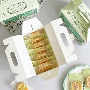 Caja <span class=keywords><strong>de</strong></span> Papel para <span class=keywords><strong>Alimentos</strong></span> <span class=keywords><strong>de</strong></span> Diseño Personalizado, Cajas Blancas <span class=keywords><strong>de</strong></span> Cartulina para Llevar Sushi, Pastelería, Pan y Otros Productos - Product Image 3