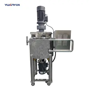 High Quality Factory Price Small Portable Heating Mixing Homogenizer Mixer Tank 50 liter 100 l