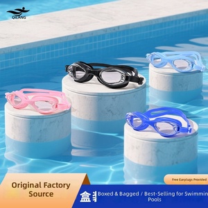 Gafas de Natación <span class=keywords><strong>JW</strong></span>-YY60 de Marco Pequeño, Impermeables, Universales para Niños y Adultos, de Silicona, con Lentes Transparentes - Product Image 4