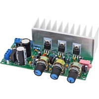 ZYSY Carte d'amplification audio 2.1 canaux pour subwoofer super puissant TDA2050+2030 Module d'amplification audio haute fidélité Fabriqué en