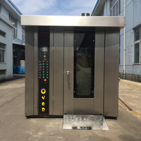 Four à gaz SURRI à commande numérique, en acier inoxydable, avec porte en verre, à un seul niveau, pour boulangerie commerciale, pour pizza et pain