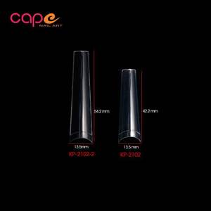 Coffret de 500/600 <span class=keywords><strong>faux</strong></span> ongles en ABS courbe C, accessoires pour Nail art, couverture partielle automatique, sans colle, en poly, 12 tailles - Product Image 3