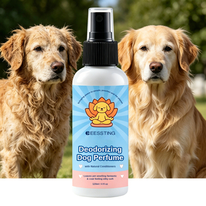 Parfum pour chien à label privé, longue durée, parfum doux, élimination des odeurs, hypoallergénique, sûr, désodorisant - Product Image 1
