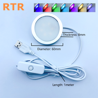 Kit d'éclairage LED RGBW 5V USB avec télécommande pour imprimante 3D Bambu Lab 001 H2D A1 P1P X1C, pièces DIY Makerworld